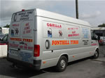 Fonthill Tyres Van